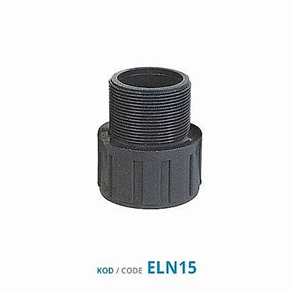 Pina U-PVC Adaptör (Dıştan Dişli)