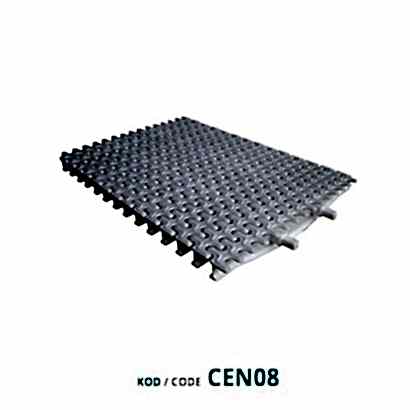 Pina Dalga Desen Çift Geçme Izgaralar