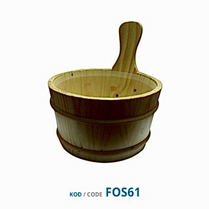 Sauna Kovası / Ahşap