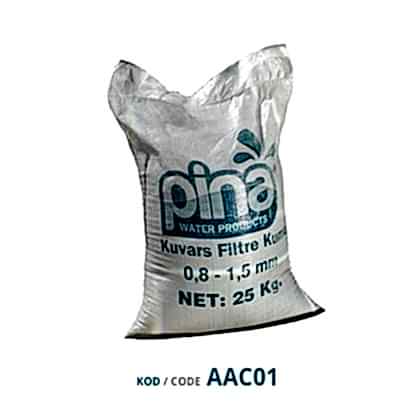 Pina Kuvars Filtre Kum ve Çakıl