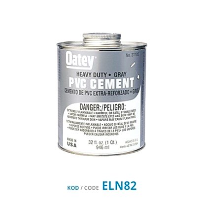 Oatey Ekstra Kuvvetli U-PVC Yapıştırıcı