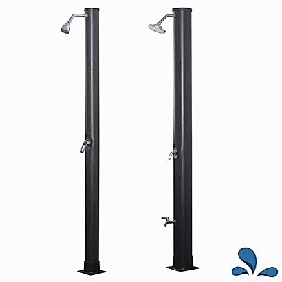 40 Litre Su Kapasitesli Düz Solar Bahçe Duşları