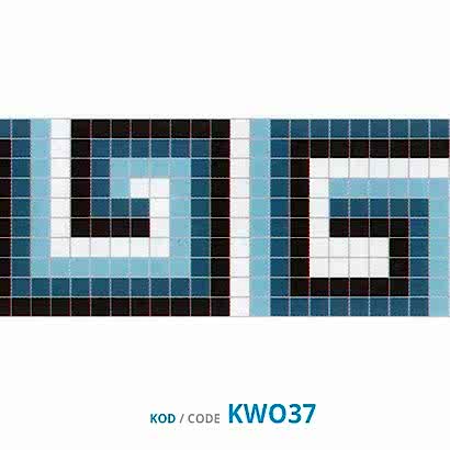 Oxygen Cam Mozaik Bordürleri