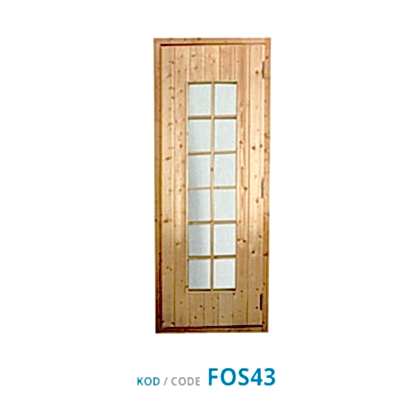 Sauna Kapısı - Ahşap