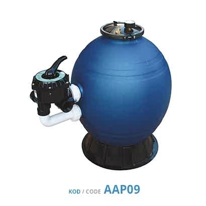 Yandan Vanalı Plastik Kum Filtreleri