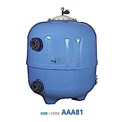 Pina Polyvinilester Murex Serisi Kum Filtresi (Kollektörlü)