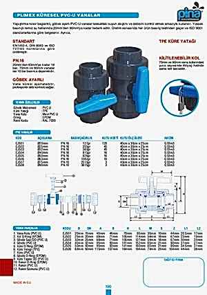 Plimex Küresel Pvc-u Vanalar